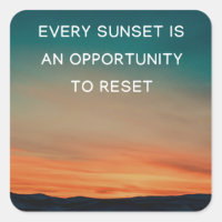 Todo Sunset é uma oportunidade para redefinir o ad