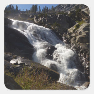Adesivo Quadrado Tokopah Falls II no Parque Nacional Sequoia
