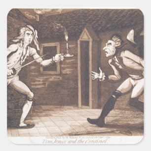 Adesivo Quadrado Tom Jones e o Centinel, 1799