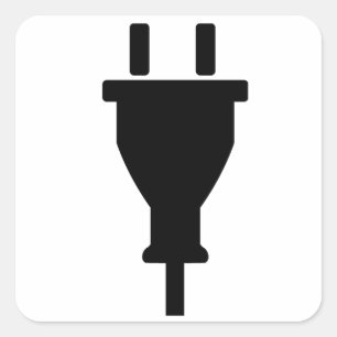 Adesivo Quadrado Tomada