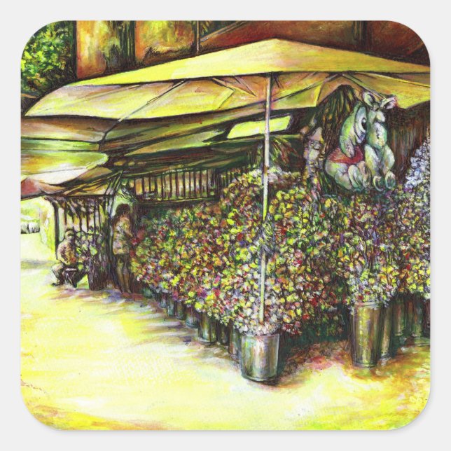 Adesivo Quadrado Tomada de Posse de Optices (Frente)