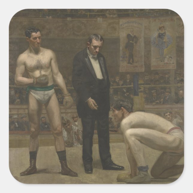 Adesivo Quadrado Tomando a Contagem (Frente)