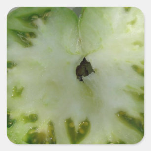 Adesivo Quadrado Tomato Hearts