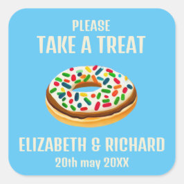 Adesivo Quadrado Tome uma dose