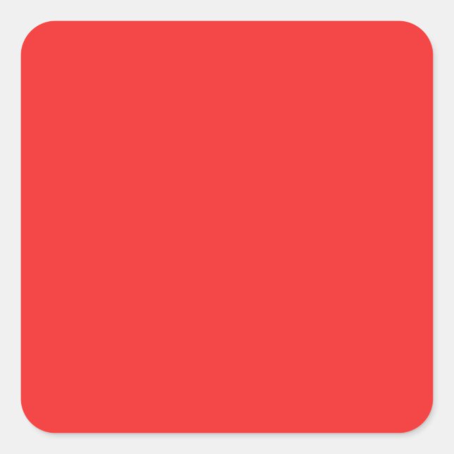 Adesivo Quadrado Tons de VERMELHO ROSA ROXO simples várias formas (Frente)
