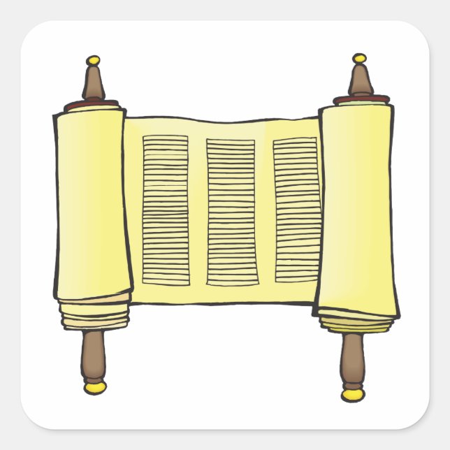 Adesivo Quadrado Torah (Frente)