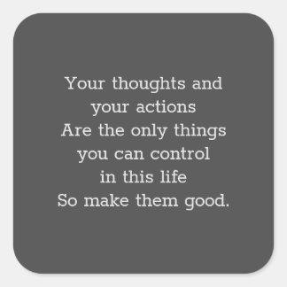 Adesivo Quadrado Torná-Los Bons