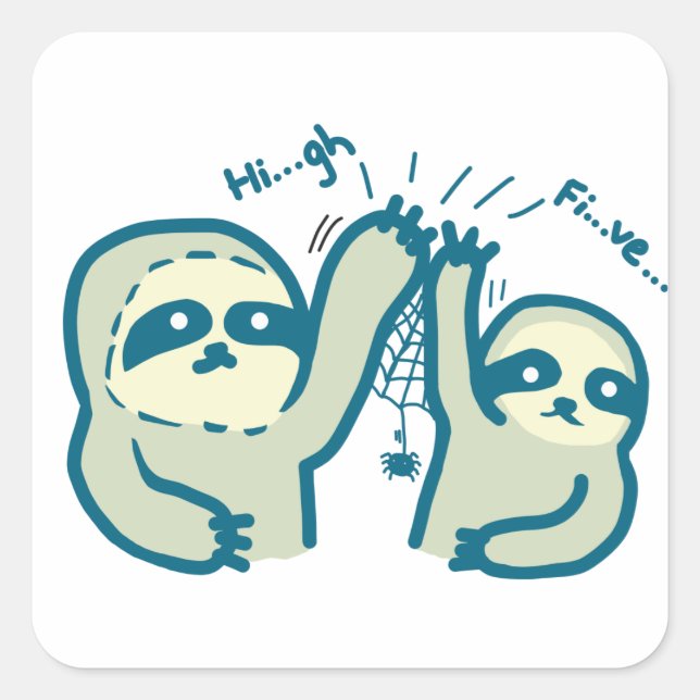 Adesivo Quadrado Tornos Hi-5 (Frente)