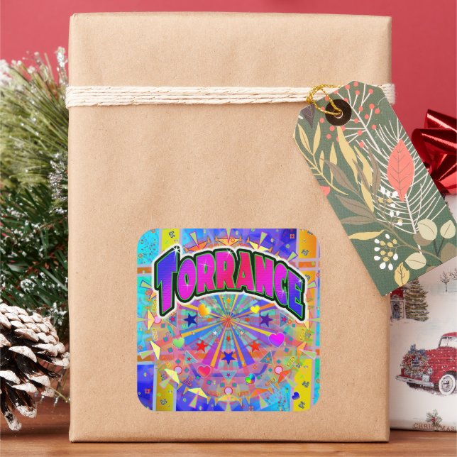 Adesivo Quadrado Torrance Cosmic Unity Sticker (Feriado)