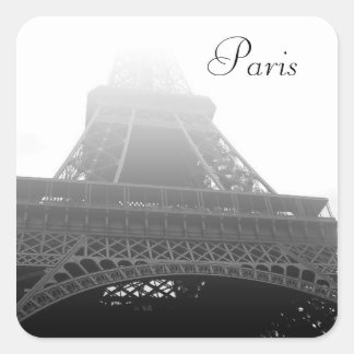 Adesivo Quadrado Torre Eiffel, Paris