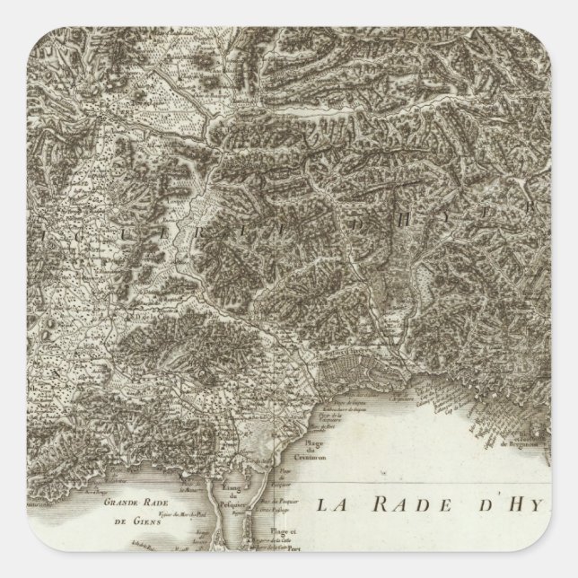 Adesivo Quadrado Toulon (Frente)