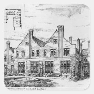 Adesivo Quadrado Toynbee Hall