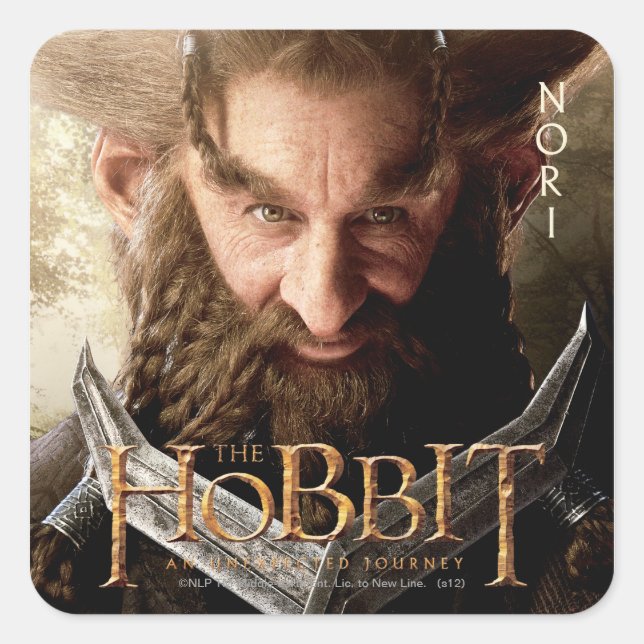 Adesivo Quadrado Trabalho de arte da Edição Limitada: Nori (Frente)