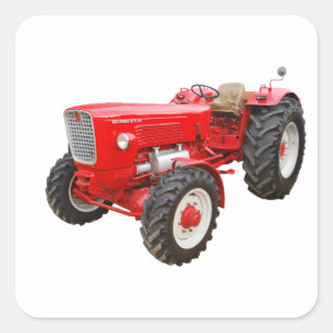 Adesivo Quadrado Tractor velho Güldner g 75 ÁS