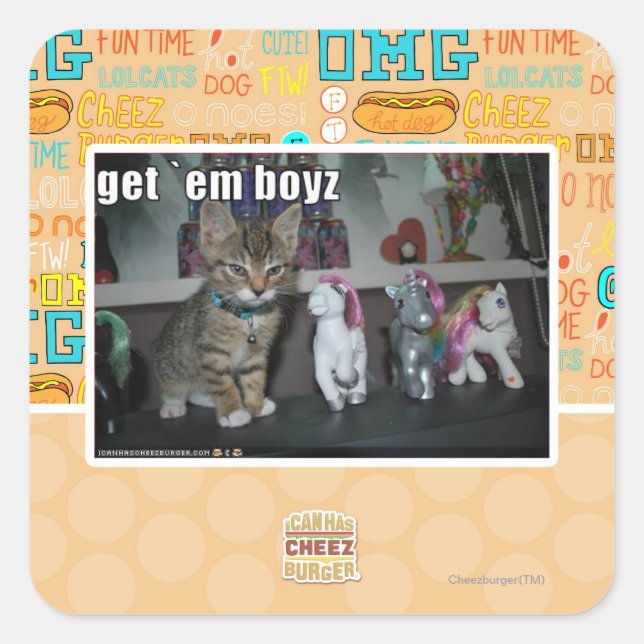 Adesivo Quadrado Traga-me Boy (Frente)