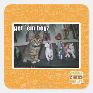 Adesivo Quadrado Traga-me Boy