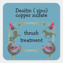 Adesivo Quadrado tratamento com torcicolo