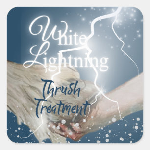 Adesivo Quadrado tratamento de raios brancos