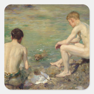 Adesivo Quadrado Três Companheiros