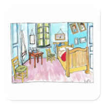Tributo à pintura do quarto de Van Gogh por mim.