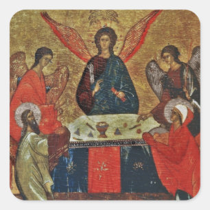 Adesivo Quadrado Trinidade com os Santos