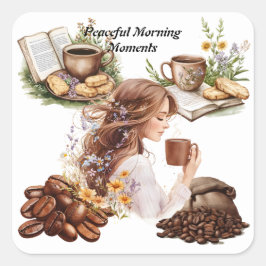 Adesivo Quadrado Triptych