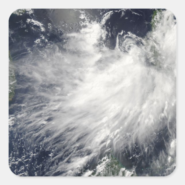 Adesivo Quadrado Tropical Storm Conson (Frente)