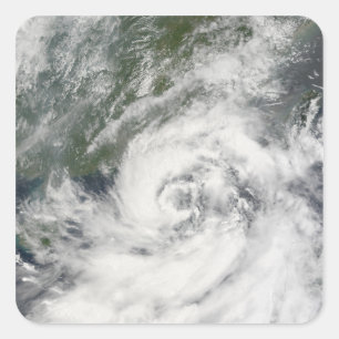 Adesivo Quadrado Tropical Storm Kammuri