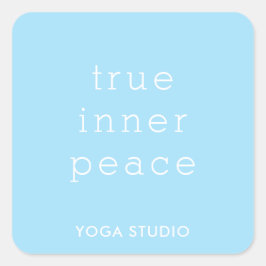 Adesivo Quadrado "True Inner Peace"  sticker