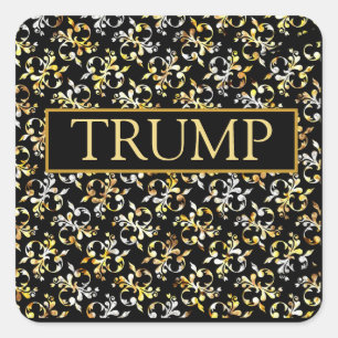 Adesivo Quadrado Trump 