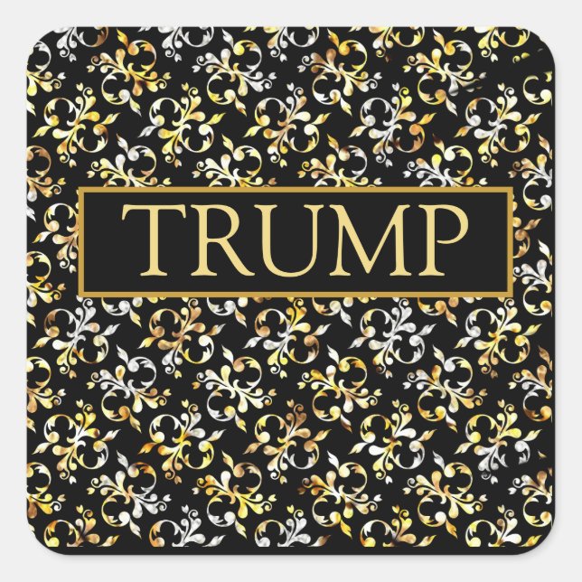 Adesivo Quadrado Trump  (Frente)
