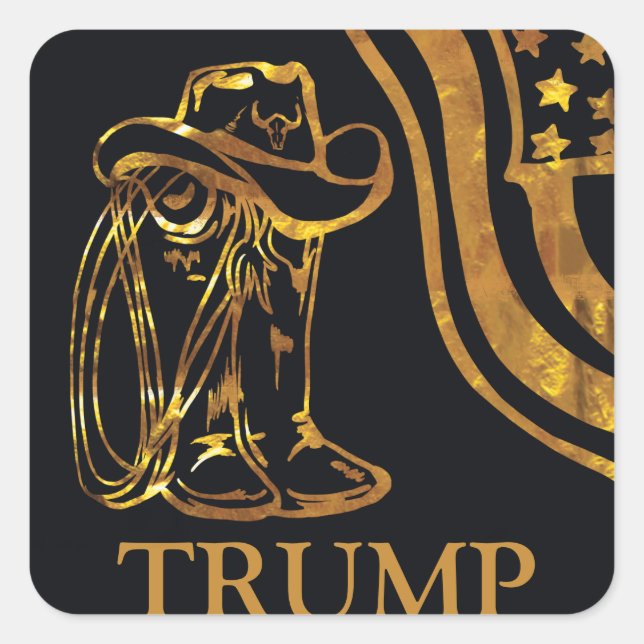 ADESIVO QUADRADO TRUMP (Frente)