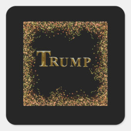 ADESIVO QUADRADO TRUMP 2024