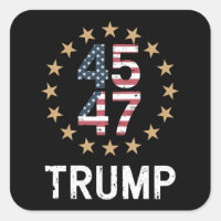 Trump 2024 Bandeira Retomar a América Trump 45 47 