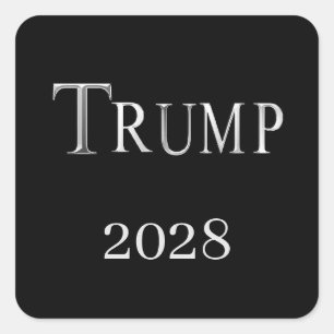 ADESIVO QUADRADO TRUMP 2028