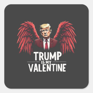 Adesivo Quadrado Trump é o meu Maga do Dia da Inauguração do Namora
