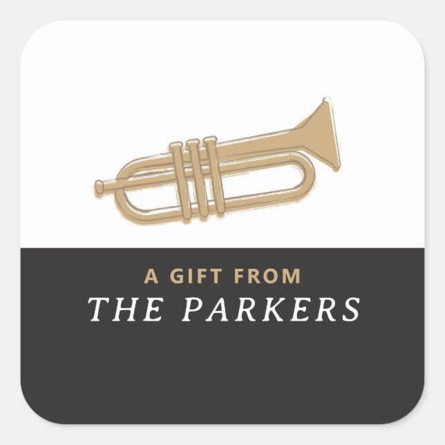 ADESIVO QUADRADO TRUMPET (Frente)