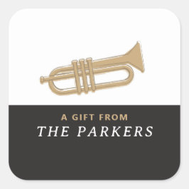 ADESIVO QUADRADO TRUMPET