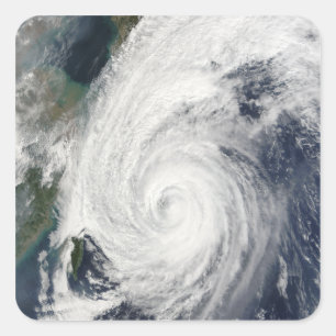 Adesivo Quadrado Tufão Tokage a sul do Japão