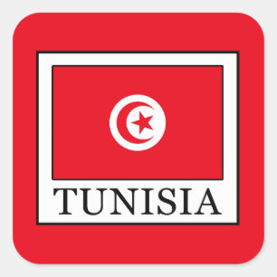 Adesivo Quadrado Tunísia