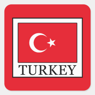 Adesivo Quadrado Turquia