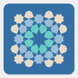 Adesivo Quadrado Turquoise Tranquility Tile