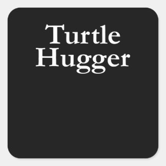 Adesivo Quadrado Turtle Lover | Turtle Hugger