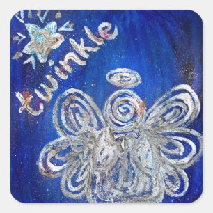 Adesivo Quadrado Twinkle Angel Sticker