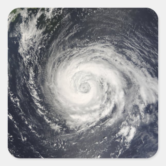 Adesivo Quadrado Typhoon Fitow (Frente)