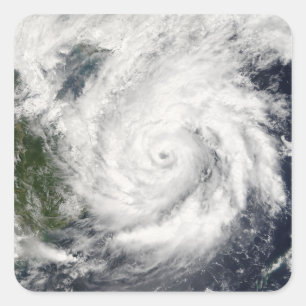 Adesivo Quadrado Typhoon Kai-Tak