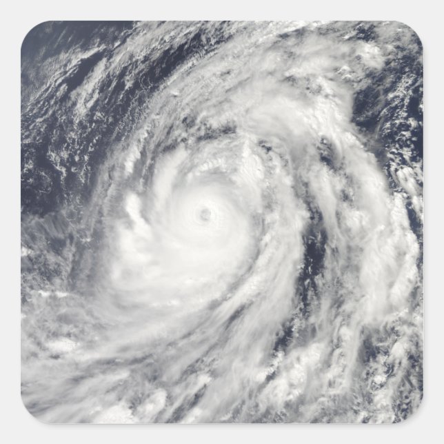 Adesivo Quadrado Typhoon Lupit (Frente)