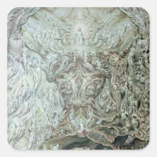 Adesivo Quadrado Último julgamento