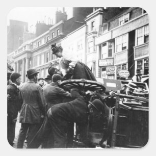 Adesivo Quadrado Um acidente de rua