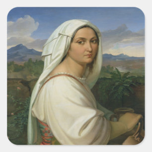 Adesivo Quadrado Um albanês, 1831